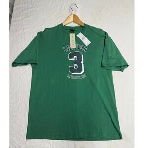 Audimas Lietuva  T shirt Green men’s size large short sleeve